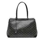 Black Fabric Goyard Tote