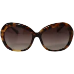 Beige Acetate Linda Farrow Sunglasses