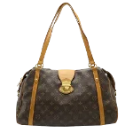 Brown Canvas Louis Vuitton Stresa