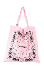 Pink Cotton Arizona Love Tote Bag