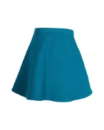 Green Wool Miu Miu Skirt