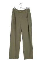 Green Cotton American Vintage Pants