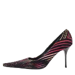 Multicolor Velvet Missoni Heels