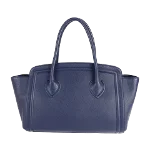 Navy Leather Furla Tote