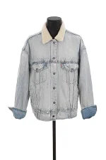 Blue Cotton Levi's Jacket
