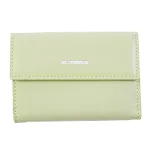 Green Leather Jil Sander Wallet