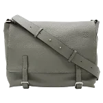 Grey Leather Loewe Shoulder Bag