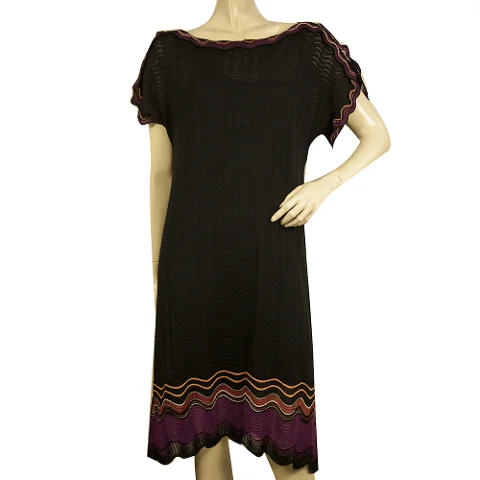 Black Wool Missoni Dress