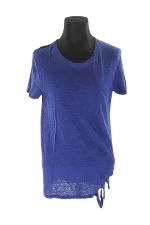 Blue Linen IRO Top