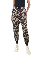 Animal print Cotton MSGM Pants