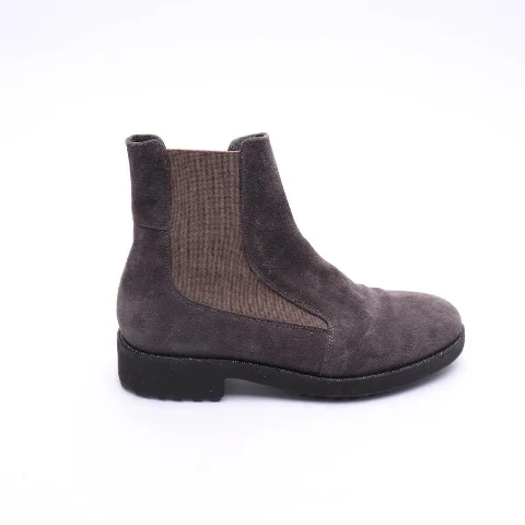 Grey Leather Fabiana Filippi Boots