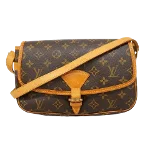 Brown Canvas Louis Vuitton Sologne