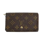 Brown Coated canvas Louis Vuitton Wallet