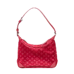 Red Satin Louis Vuitton Boulogne