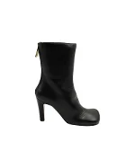 Black Leather Bottega Veneta Boots