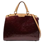 Burgundy Canvas Louis Vuitton Brea