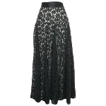 Black Lace Carolina Herrera Skirt