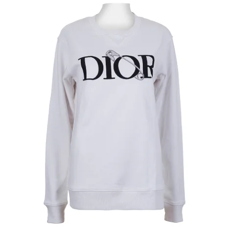 White Cotton Dior Sweater