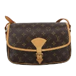 Brown Canvas Louis Vuitton Sologne