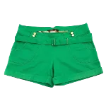 Green Cotton Roberto Cavalli Shorts