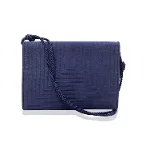 Blue Canvas Fendi Crossbody Bag