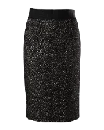 Grey Fabric Giambattista Valli Skirt