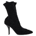 Black Fur Dolce & Gabbana Boots