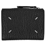 Black Leather Maison Margiela Wallet
