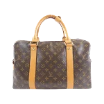 Brown Canvas Louis Vuitton Carryall