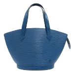 Blue Leather Louis Vuitton Saint Jacques