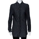 Black Knit Armani Shirt