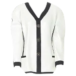 White Polyester Chanel Jacket