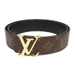 Brown Leather Louis Vuitton Belt