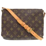 Brown Canvas Louis Vuitton Musette Tango