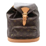 Brown Canvas Louis Vuitton Montsouris