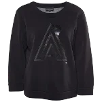 Black Fabric Armani Sweatshirt