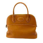 Brown Leather Hermès Bolide