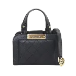 Black Leather Chanel Handbag