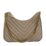 Beige Suede Stella McCartney Shoulder Bag