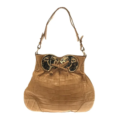 Brown Leather Valentino Shoulder Bag