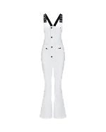 White Leather Perfect Moment Jumpsuit