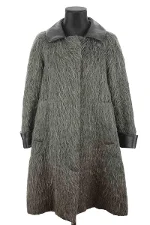 Grey Fabric Marc Jacobs Coat