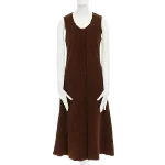 Brown Wool Comme des Garçons Dress