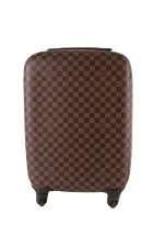 Brown Canvas Louis Vuitton Luggage