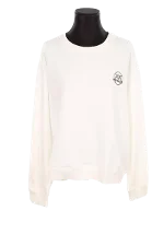 White Polyester Pinko Sweatshirt