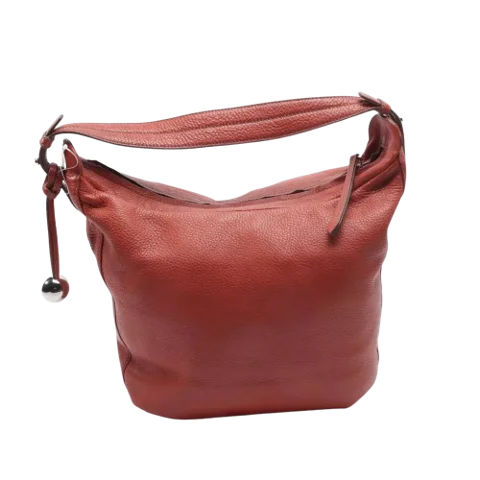 Brown Leather Furla Shoulder Bag