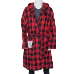 Red Cotton Vetements Coat