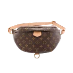 Brown Canvas Louis Vuitton Bumbag