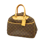 Brown Canvas Louis Vuitton Deauville 