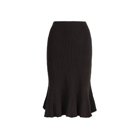 Brown Wool Sonia Rykiel Skirt